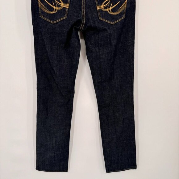 Express X2 Womens Stella Regular Skinny Low Rise Denim Jeans size 10 New - Picture 13 of 16
